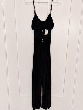 Windsor wide-leg cutout jumpsuit
